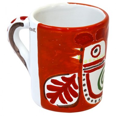 Tazza Mug Ceramiche De Simone decorata a mano Marettimo Tazza Mug Ceramiche De Simone decorata a mano Marettimo